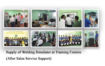 Supply of Welding Simulator at Training Centres (After Sales Service Support)

