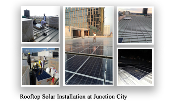 Rooftop Solar Installation at Junction City


